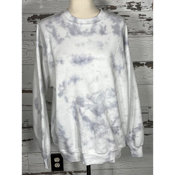 BFFS & BABES Tie Dye Sweatshirt in Smoke Show Gray Sz 2 (Unisex Large) EUC - Picture 1 of 5